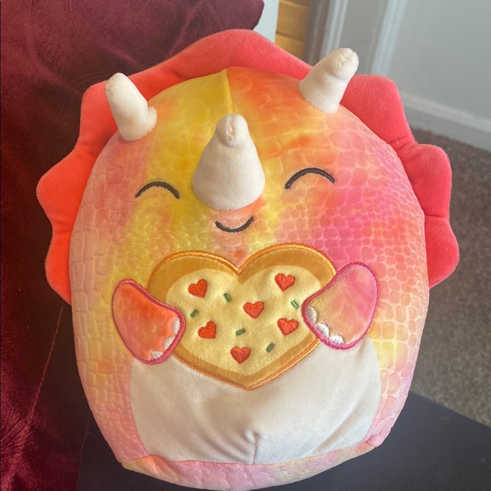 Plush Dinosaur Squishmallow - Multicolor